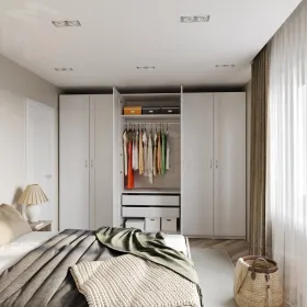 2.06.01.030.1 МАКС шкаф 2 двери 75х61х233 белый RU