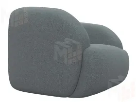 Кресло Лига-041 ( Амур 07 серый )