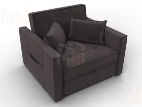 Кресло-кровать Лига-104 (80) ( SEVEN 727 коричневый )