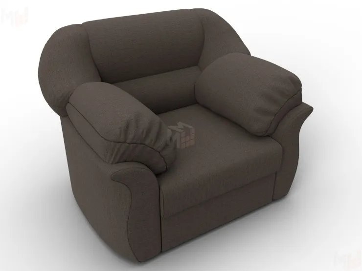 Кресло Карнелла ( Амур 05 коричневый )