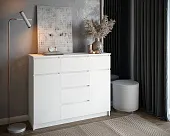 Комод Мори 1200.4 белый