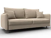 Диван прямой Лига-064 НПБ ( SEVEN 729 бежевый )