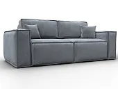 Диван прямой Лига-081 НПБ ( TOWER 10 серый )