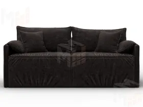 Диван прямой модульный Лига-106 ( BRUT 17 коричневый )