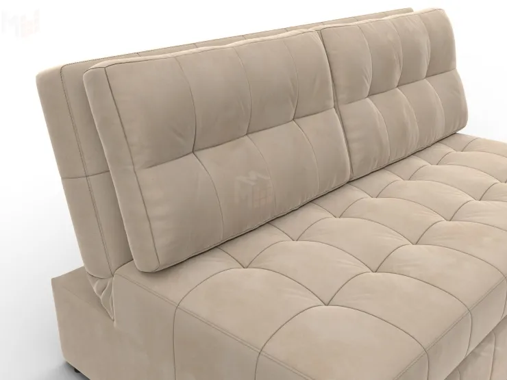 Диван прямой Лига-107 (140) ( SEVEN 729 бежевый )