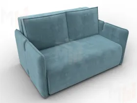 Диван прямой Лига-117 ( SEVEN 113 бирюзовый )