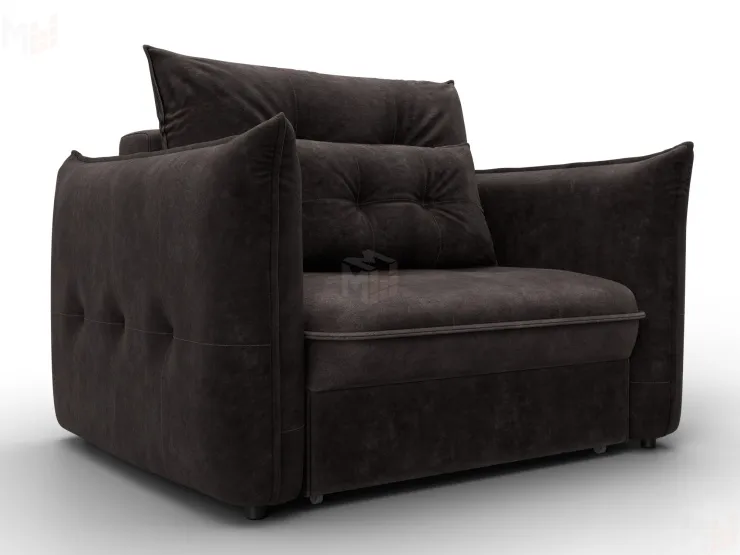 Кресло Лига-100 НПБ ( BRUT 17 коричневый )