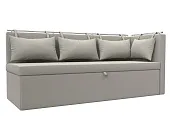 Диван кухонный прямой Метро с углом справа