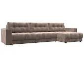 Диван угловой с декором Лига-049 НПБ Лонг