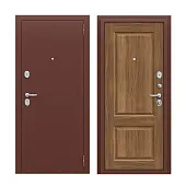 Входная металлическая дверь Тайга-7 Антик Медный/Каштан Входная металлическая дверь Тайга-7 Антик Медный/Каштан