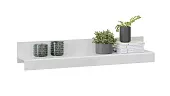 Полка настенная Фьюжн - ТД-260.03.21 Белый, Белый глянец Полка настенная Фьюжн - ТД-260.03.21 Белый, Белый глянец