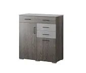 Комод Теана (ясень анкор темный/мрамор лайт) Комод Теана (ясень анкор темный/мрамор лайт)