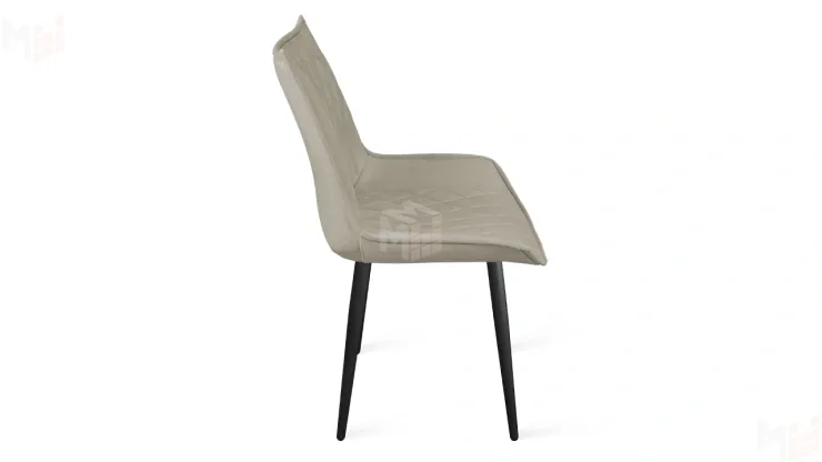 Стул Фэнди К1С  Черный муар, Велюр Confetti Smoke