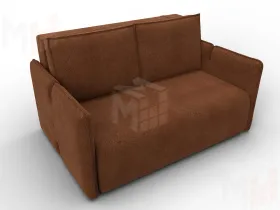 Диван прямой Лига-117 ( LAIM 14 терракотовый )