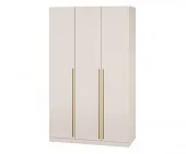 Шкаф 3-х створчатый Николь 23 Кашемир/Ручки-сатиновое золото