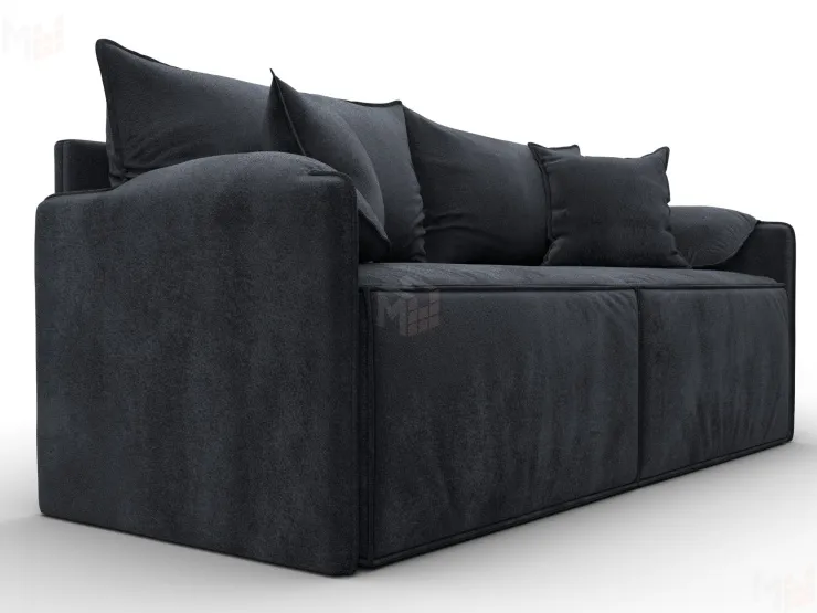 Диван прямой модульный Лига-106 ( TOWER 11 темно-серый )