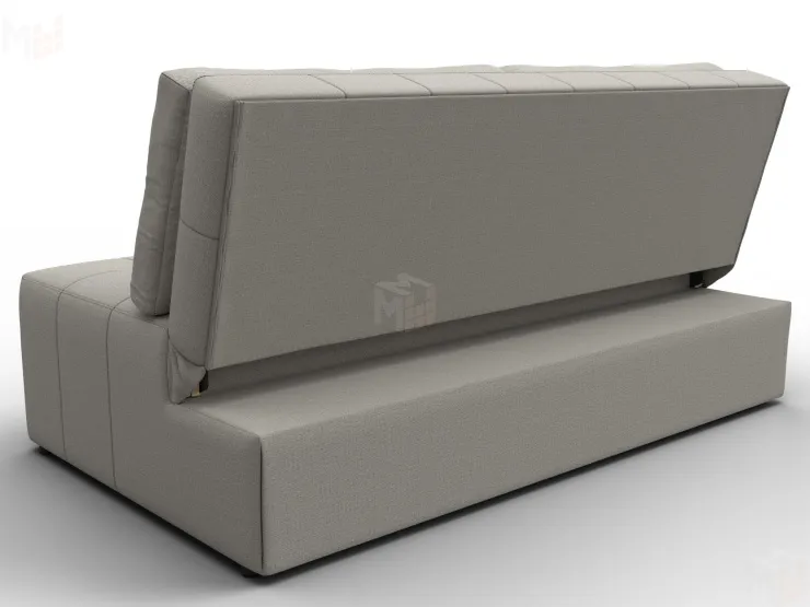 Диван прямой Лига-107 (160) ( Амур 02 бежевый )