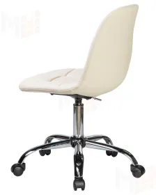 Офисное кресло для персонала DOBRIN MONTY (кремовый)