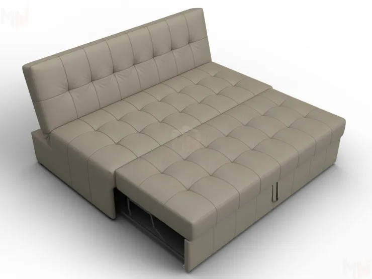 Диван прямой Лига-107 (160) ( GRIFON 04 бежевый )