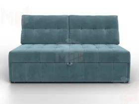 Диван прямой Лига-107 (140) ( SEVEN 113 бирюзовый )