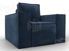 Кресло Лига-081 НПБ ( TOWER 13 синий )