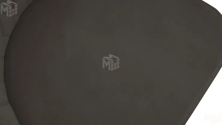 Стул Гранд К1К Белый матовый, Велюр Confetti Stone