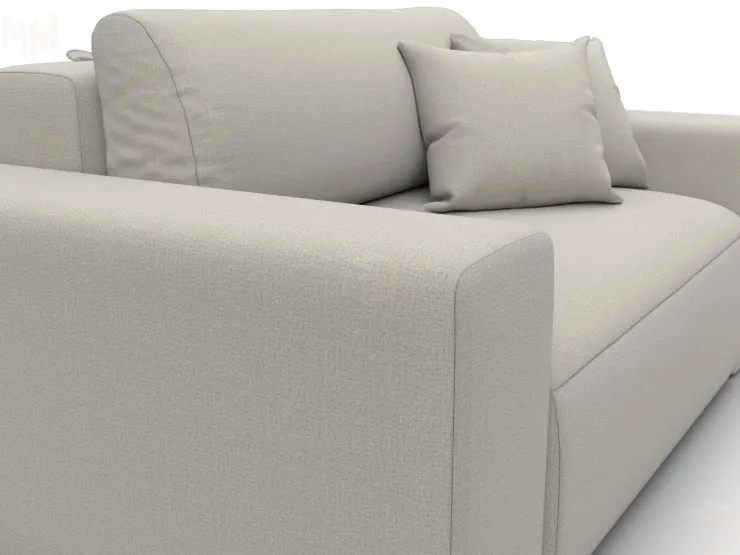 Кресло Лига-036 НПБ ( Амур бежевый )