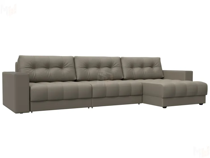 Диван угловой с декором Лига-049 НПБ Лонг