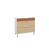 Комод Марвэл 16.234.03 Белый шагрень