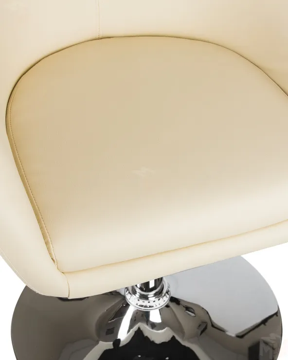 Кресло дизайнерское DOBRIN EDISON (кремовый)