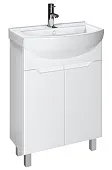 Тумба под умывальник "Бест 65 Optima" без ящика Домино
