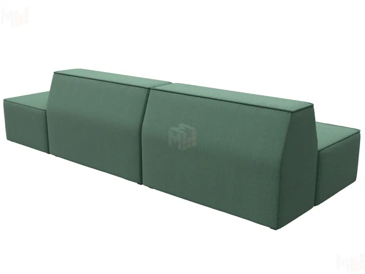 Диван прямой модульный Монс Модерн правый ( Амур зеленый )