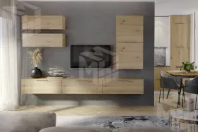 Гостиная Слайд композиция 1 Дуб дикий