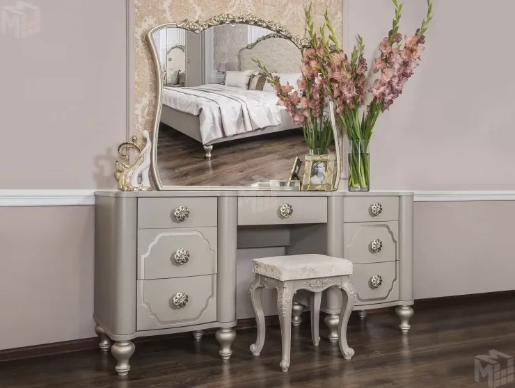 Туалетный столик Лали серый камень