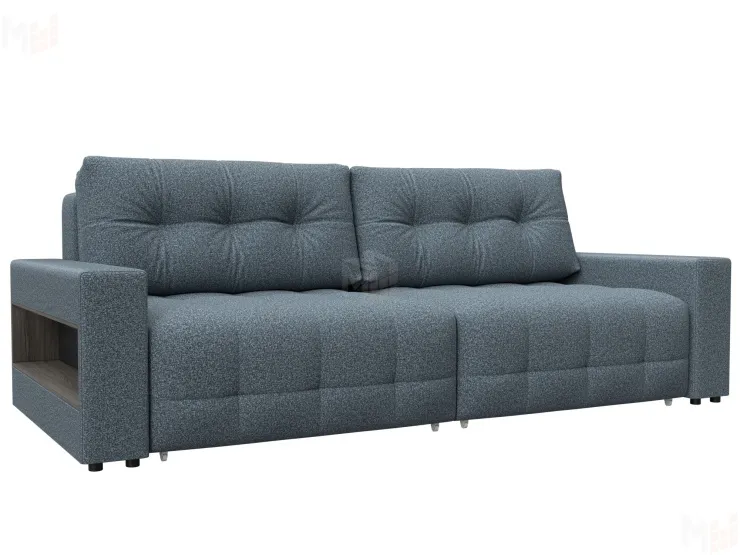 Диван прямой с полками Лига-053 НПБ