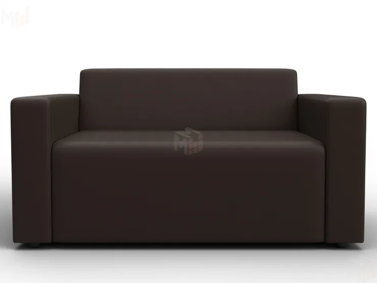 Диван прямой Лига-093 ( Коричневый )