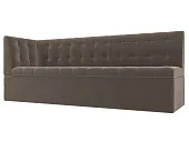 Диван кухонный прямой Бриз с углом слева