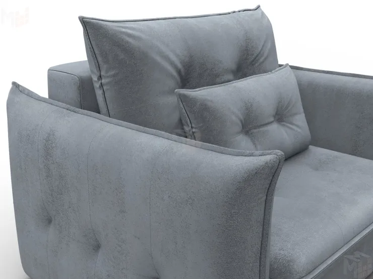 Кресло Лига-100 НПБ ( TOWER 10 серый )