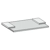 Полка для классической вытяжки Анжелика 600 Д