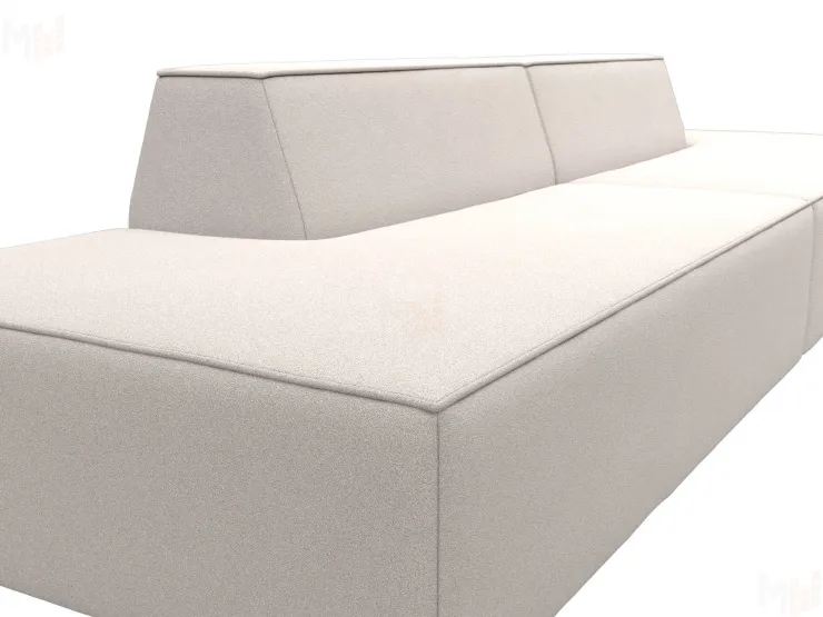 Диван прямой модульный Монс лофт ( JOLY 05 бежевый )