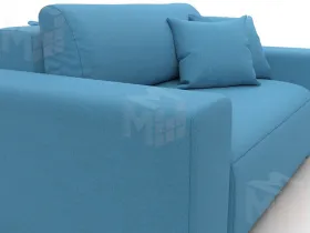 Кресло Лига-036 НПБ ( Амур голубой )