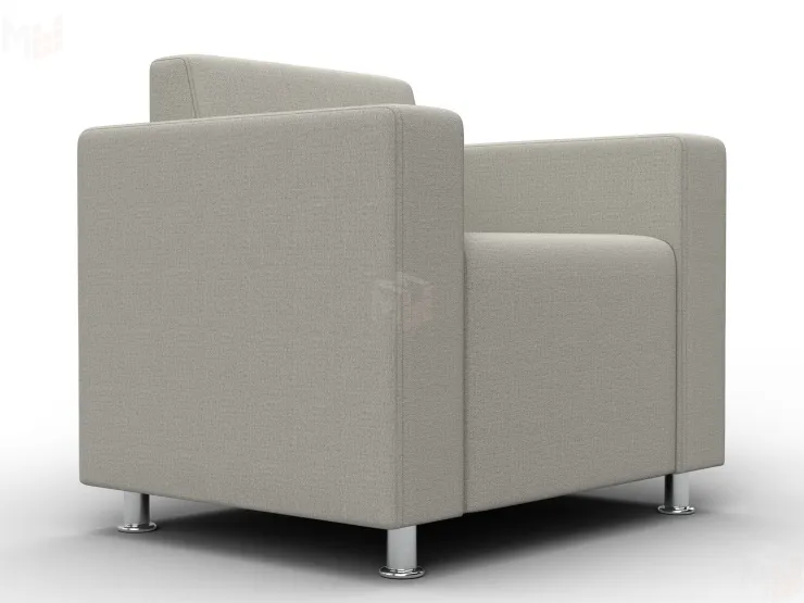 Кресло Лига-093 ВН ( Амур 02 бежевый )