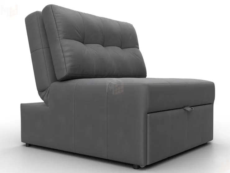 Кресло-кровать Лига-107 (80) ( JOLY 13 серый )