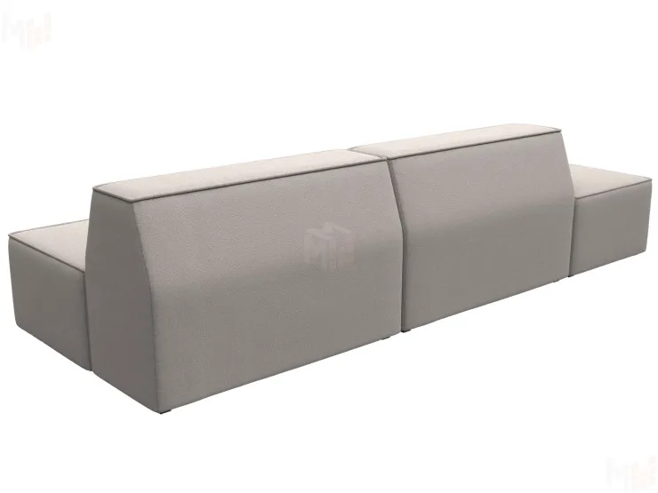 Диван прямой модульный Монс Модерн левый ( JOLY 05 бежевый )