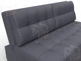 Диван прямой Лига-107 (160) ( GRIFON 15 серый )