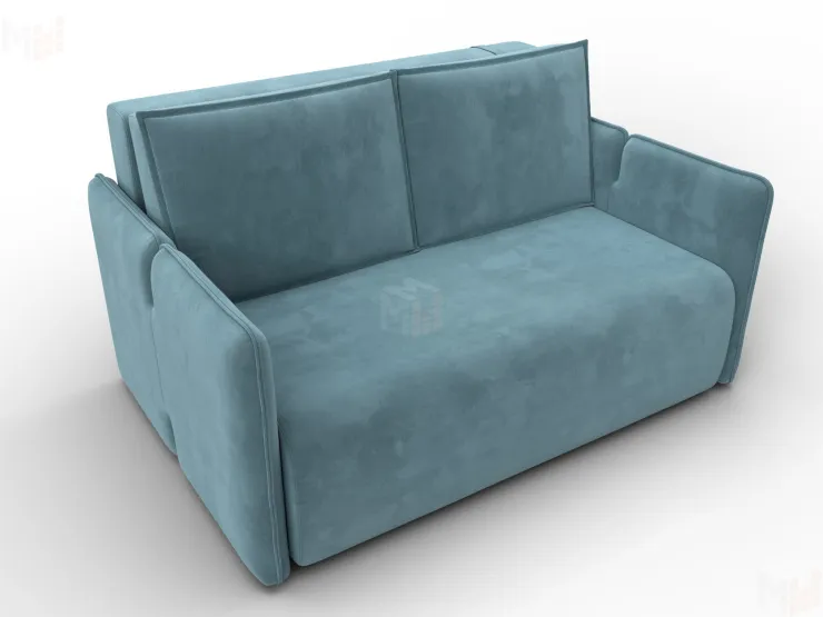 Диван прямой Лига-117 ( SEVEN 113 бирюзовый )