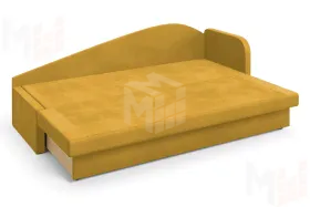 Диван Верди Правый Желтый