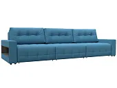 Диван прямой с полками Лига-053 НПБ Лонг