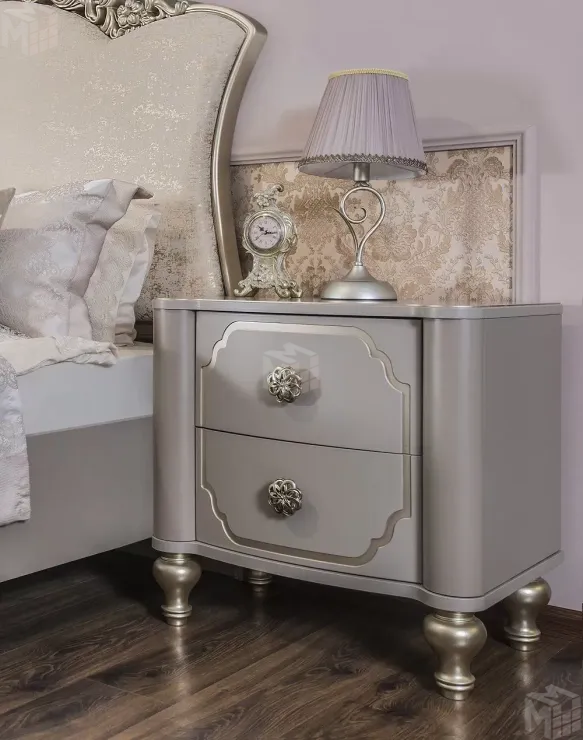 Тумба прикроватная Лали серый камень