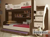 Кровать Пираты для троих детей ПР-21